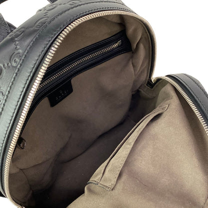 Gucci Backpack Guccissima Line Black Leather — view 7