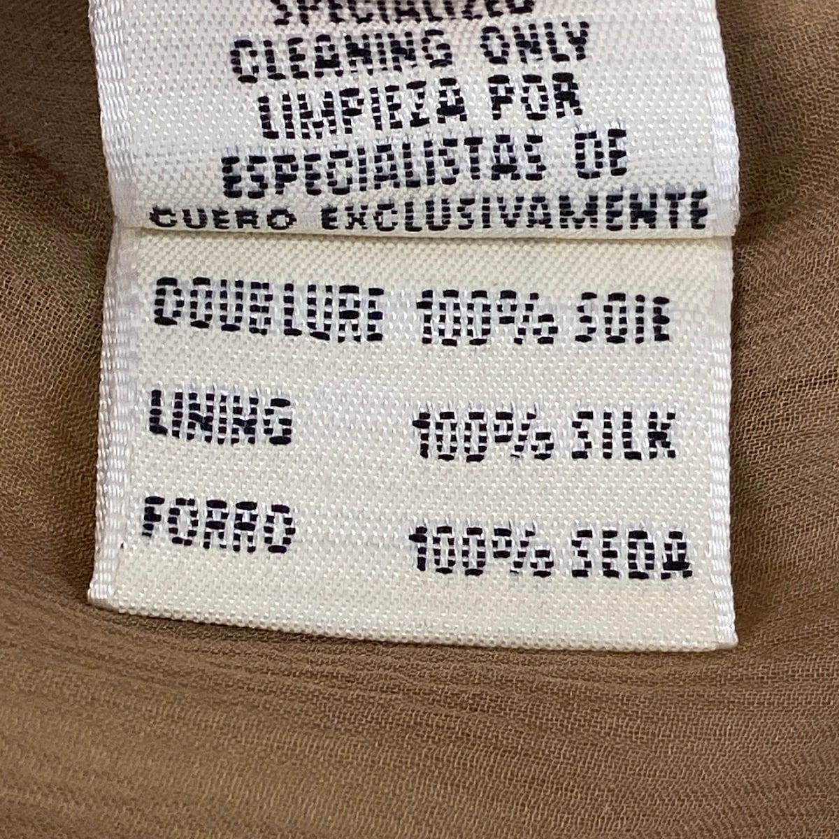 Hermes Dress 38 M Light Brown Sleeveless Knee Length Studs Martin Margiela — view 5