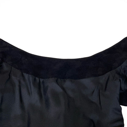 Hermes Dress 36 S Dark Navy Sleeveless High Neck Maxi Length — view 6