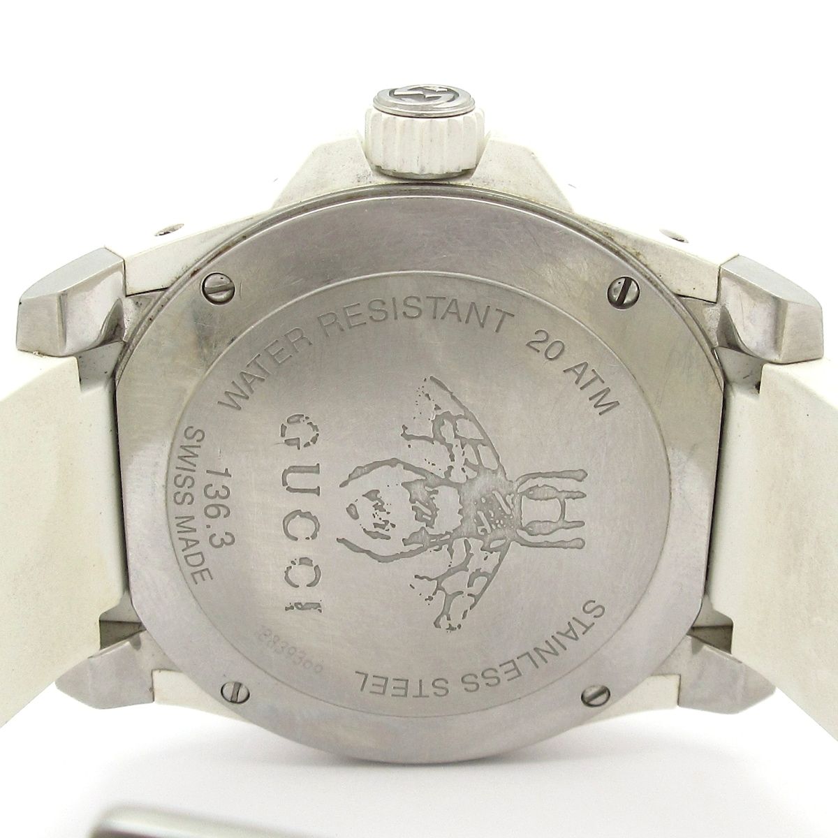 Gucci Watch Dive 136.3 Bi Star Light Silver — view 3