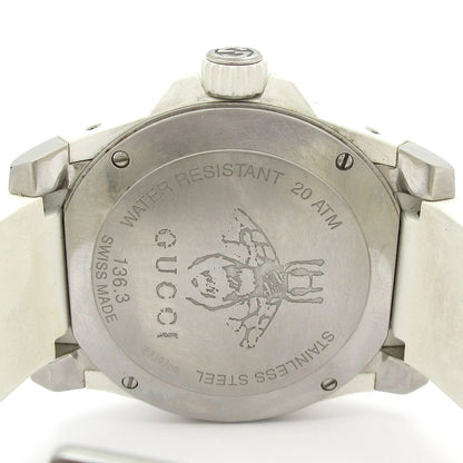 Gucci Watch Dive 136.3 Bi Star Light Silver — view 3
