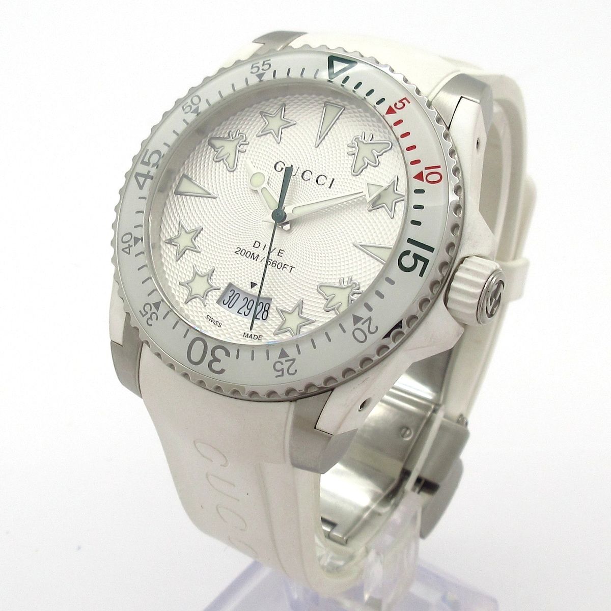 Gucci Watch Dive 136.3 Bi Star Light Silver — view 2