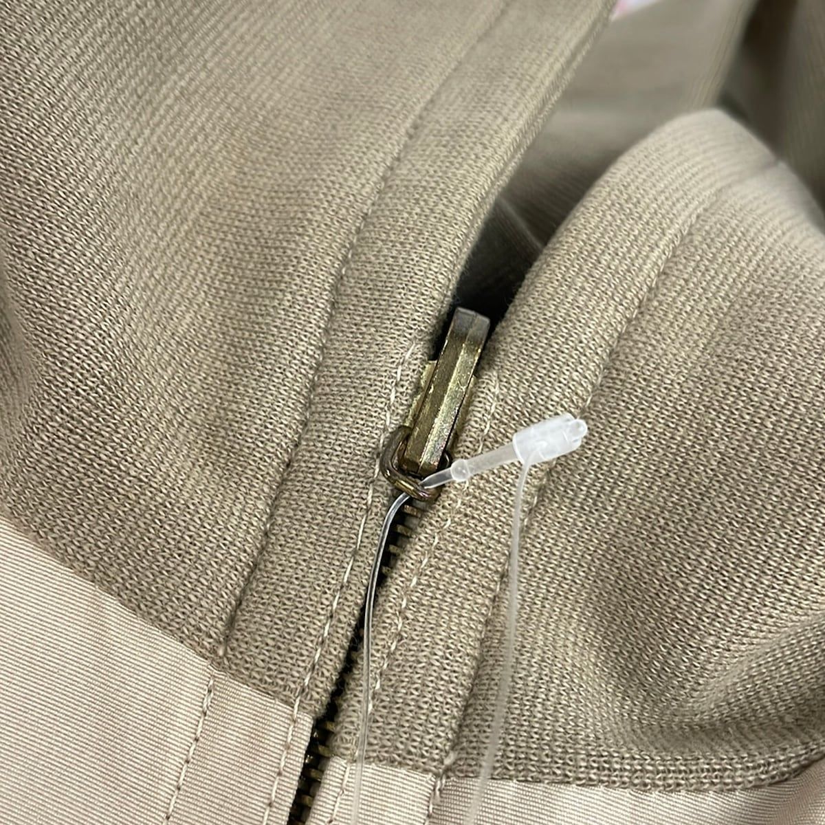 Hermes Jacket 38 M Beige Multi 38 Reversible Ore Pattern — view 6