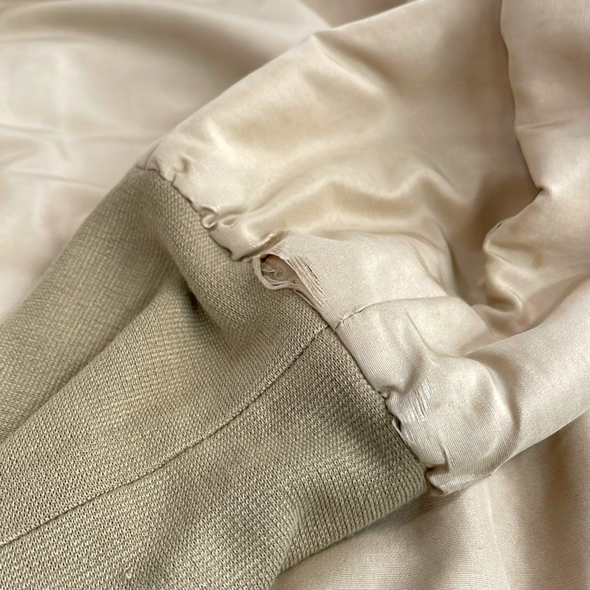 Hermes Jacket 38 M Beige Multi 38 Reversible Ore Pattern — view 7