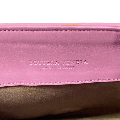 Bottega Veneta Shoulder Bag Intrecciato Light Purple Stitch Leather — view 9