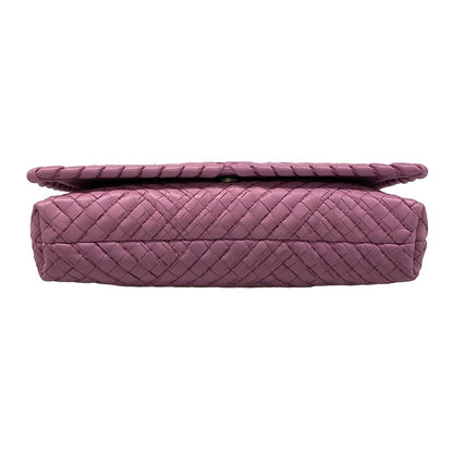 Bottega Veneta Shoulder Bag Intrecciato Light Purple Stitch Leather — view 5