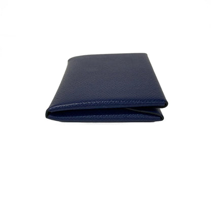 Hermes Coin Case Calvi Duo Verso Blue Saffiano Vert Angre 2023.01 — view 7