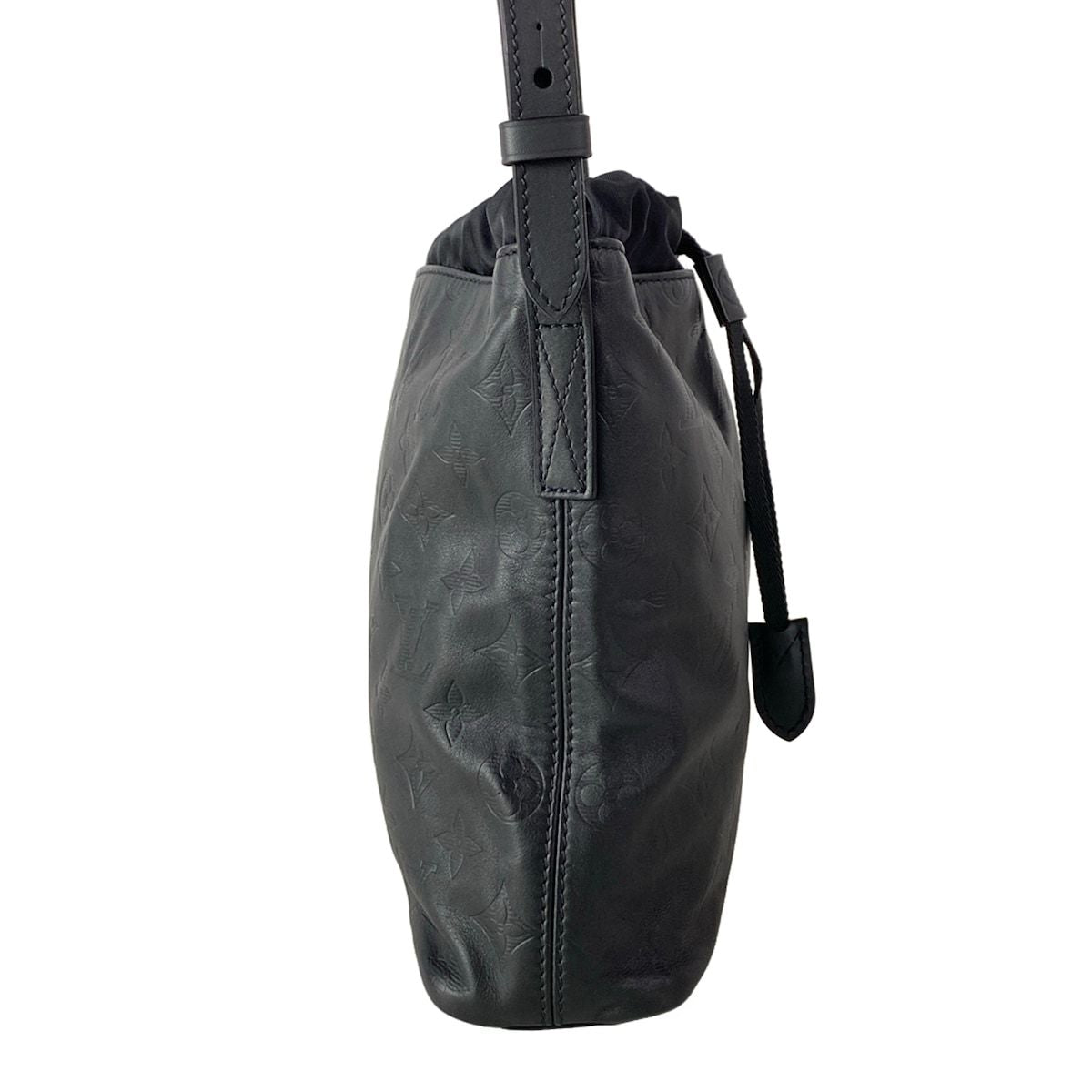 Louis Vuitton Shoulder Bag Monogram Shadow Nano Leather — view 2