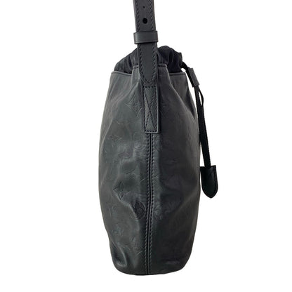 Louis Vuitton Shoulder Bag Monogram Shadow Nano Leather — view 2