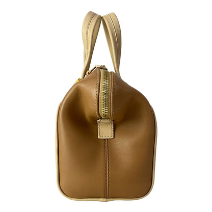 Fendi Handbag Chameleon Mini Beige Light Brown Leather — view 4