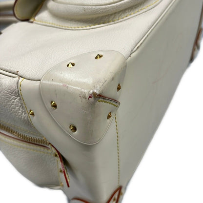 Louis Vuitton Handbag Suhali Super Lube Blanc Leather — view 6