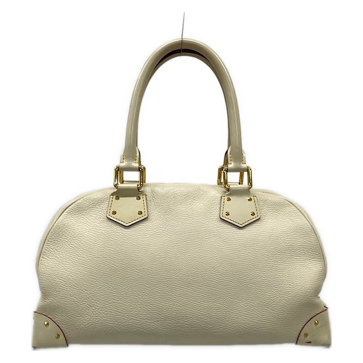 Louis Vuitton Handbag Suhali Super Lube Blanc Leather — view 3