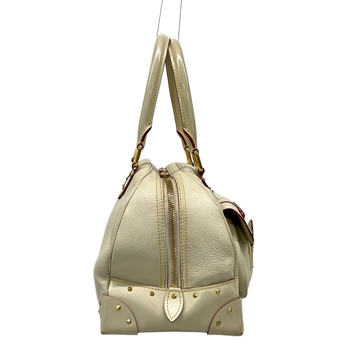 Louis Vuitton Handbag Suhali Super Lube Blanc Leather — view 2