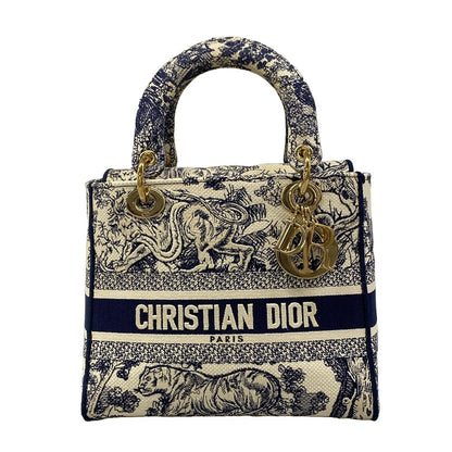 Dior Handbag Light Bag White Navy