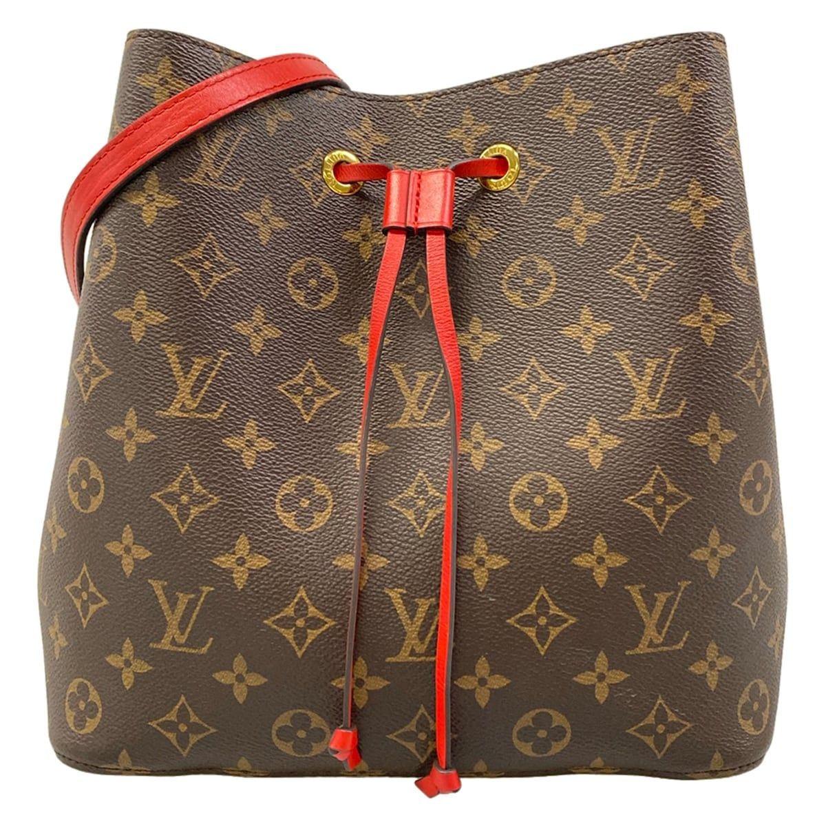 Louis Vuitton Shoulder Bag Monogram Neo Noe Coquelicot