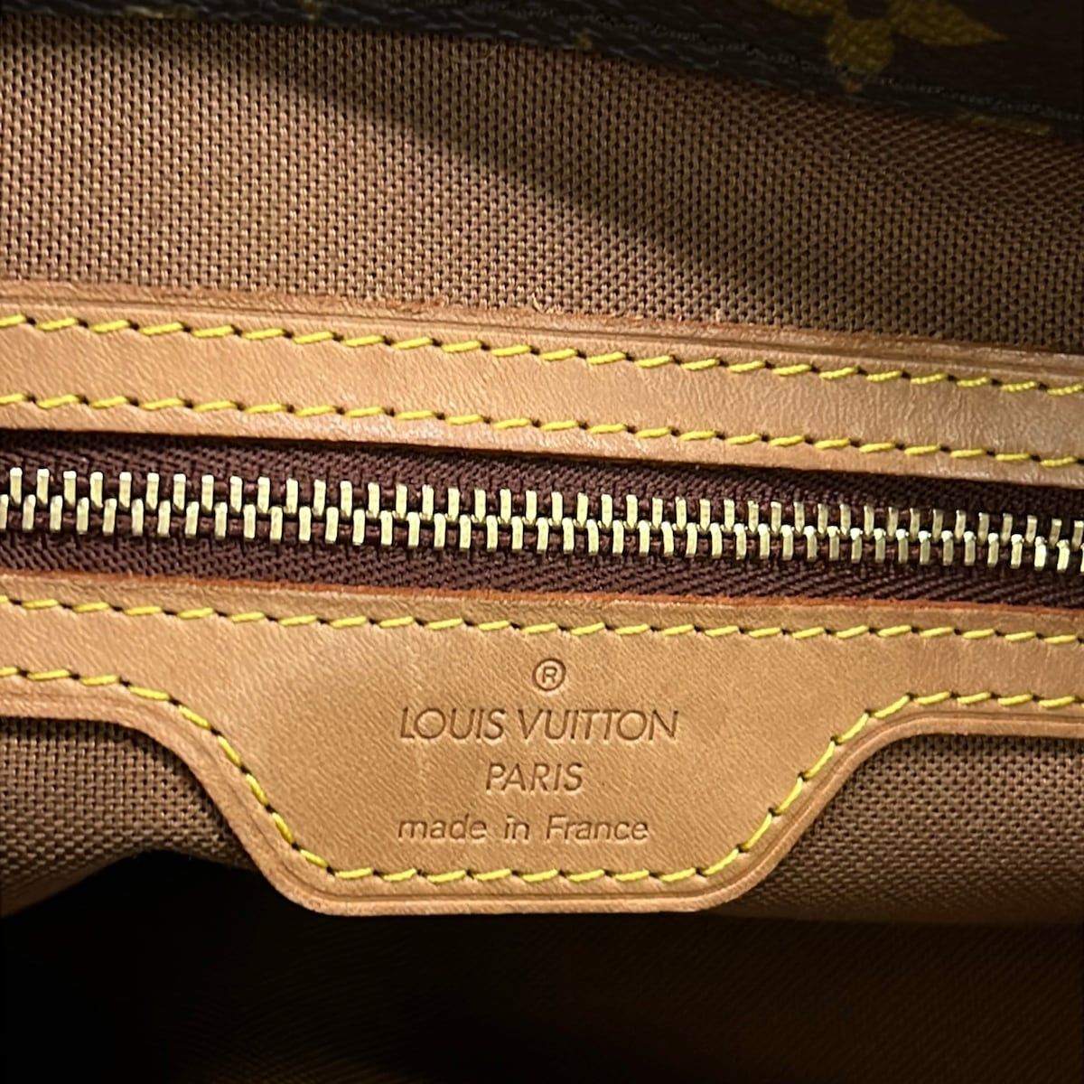Louis Vuitton Shoulder Bag Monogram Cabas Piano — view 8