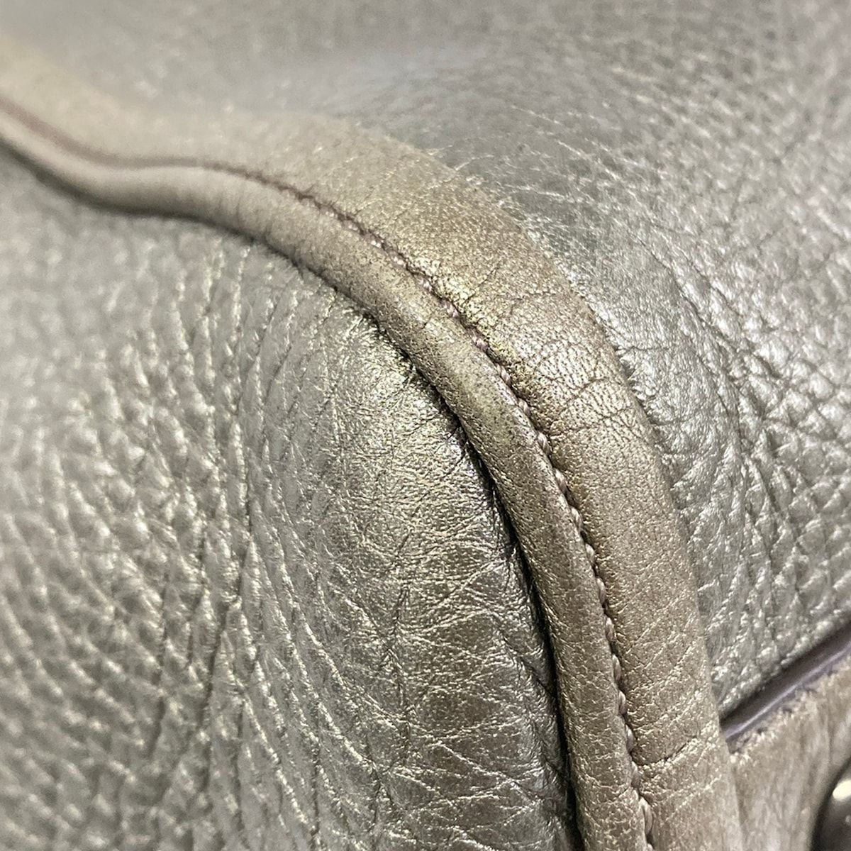 Gucci Tote Soho Cellarius Gray Leather — view 6