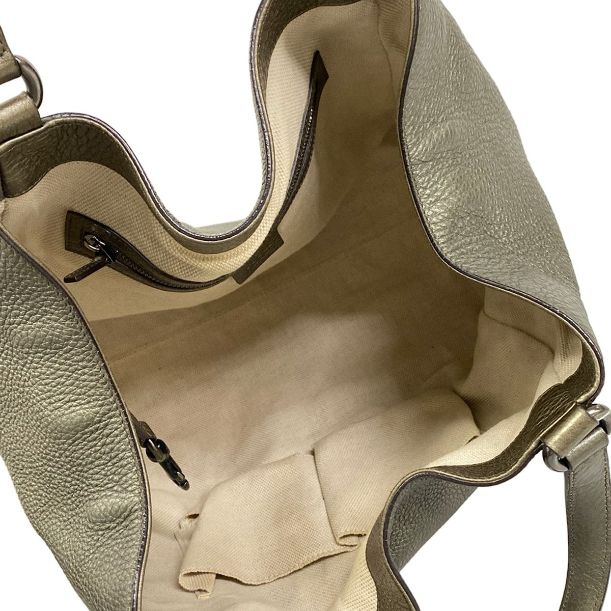 Gucci Tote Soho Cellarius Gray Leather — view 7