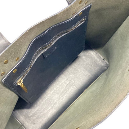 Celine Tote Black Studded Leather — view 7