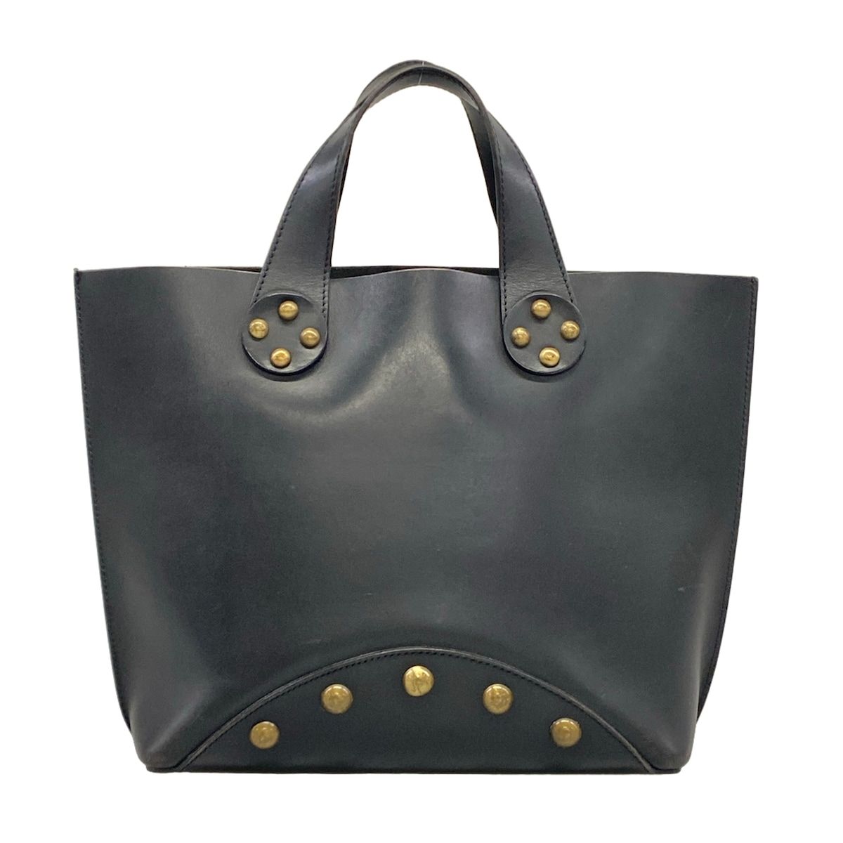 Celine Tote Black Studded Leather — view 3