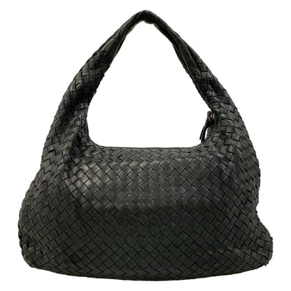 Bottega Veneta Shoulder Bag Black Leather — view 3