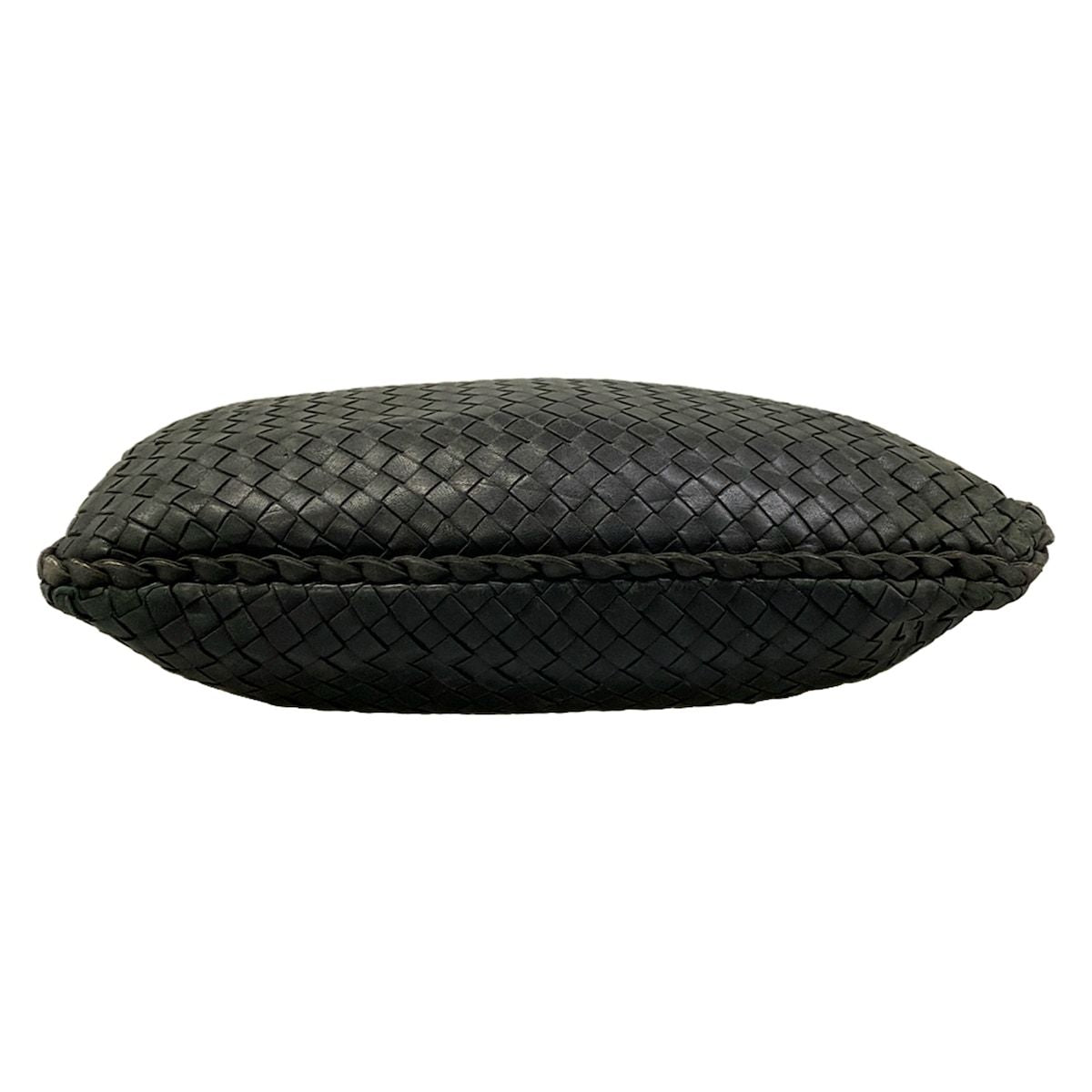 Bottega Veneta Shoulder Bag Black Leather — view 5