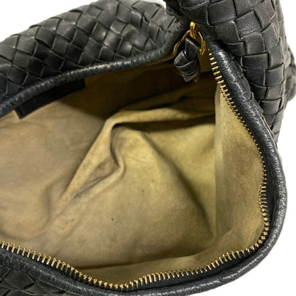 Bottega Veneta Shoulder Bag Black Leather — view 7