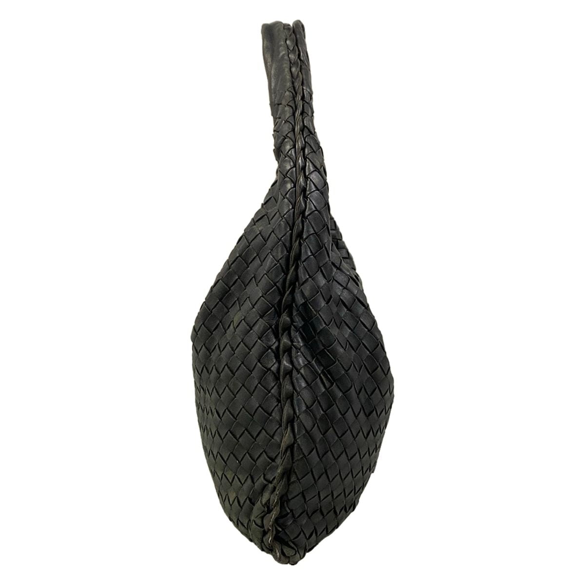 Bottega Veneta Shoulder Bag Black Leather — view 4