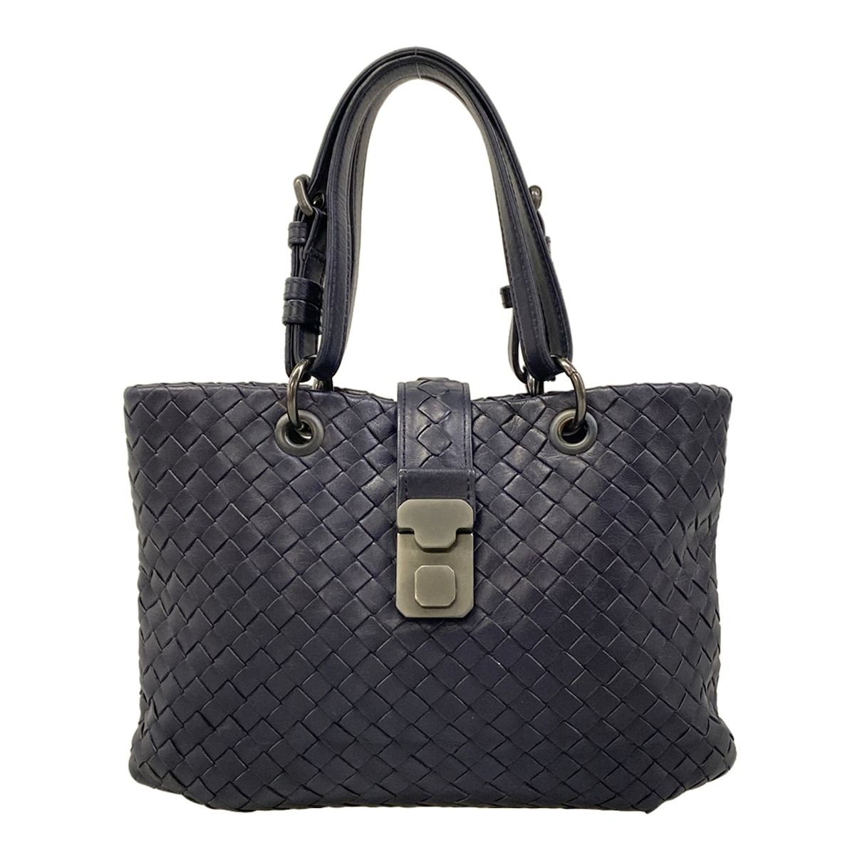 Bottega Veneta Tote Capri Black Leather