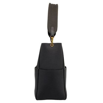 Celine Shoulder Bag Sangles Dark Gray Strap Removable — view 2