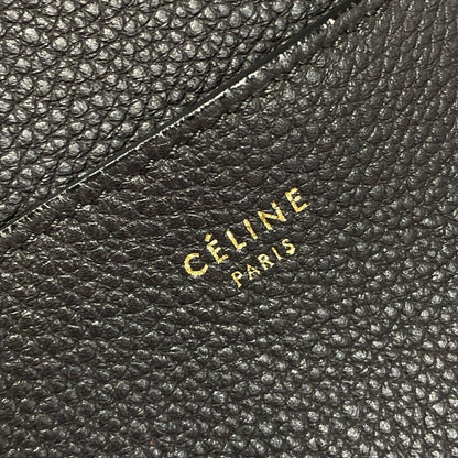 Celine Shoulder Bag Sangles Dark Gray Strap Removable — view 9
