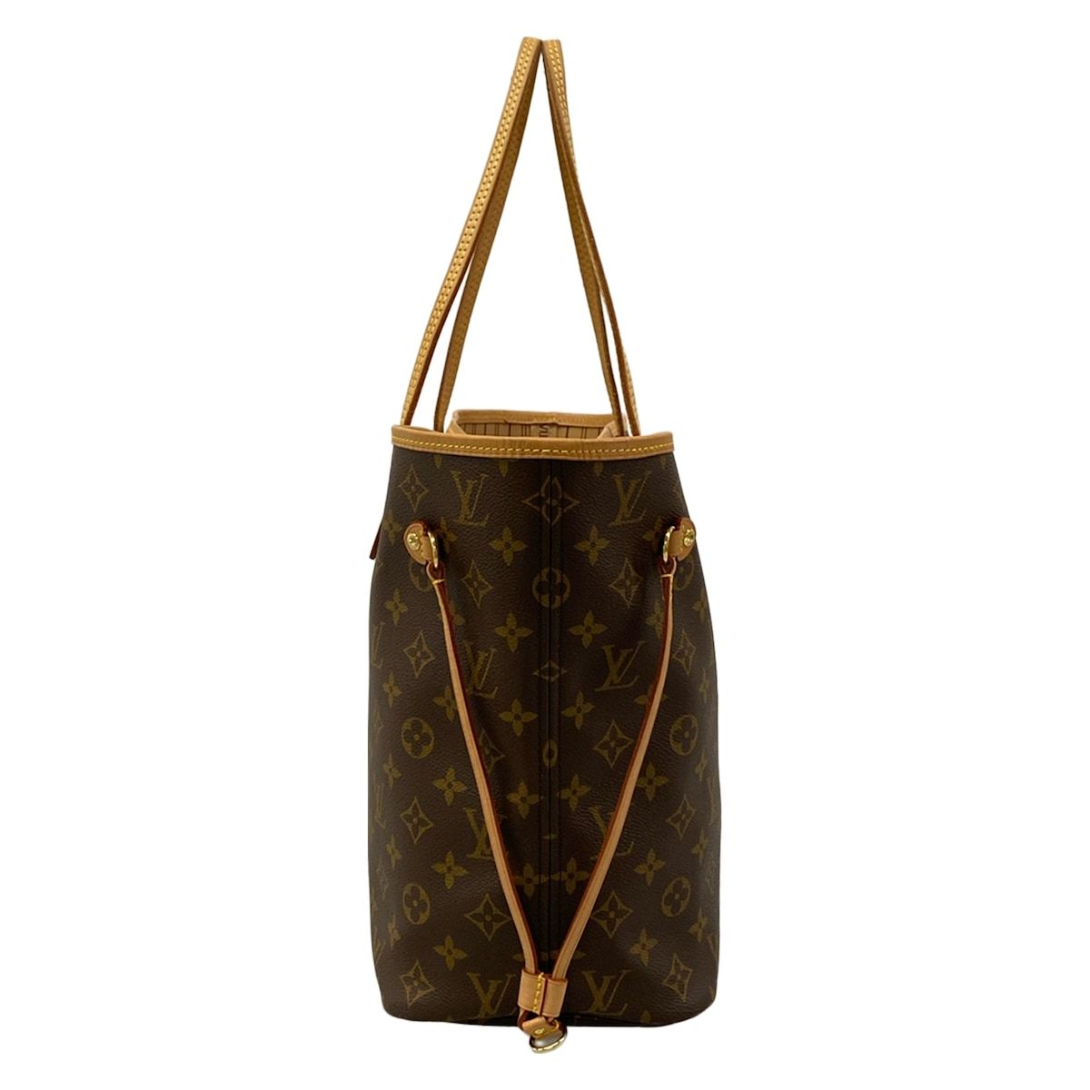 Louis Vuitton Tote Monogram Neverfull Rose Beige — view 4