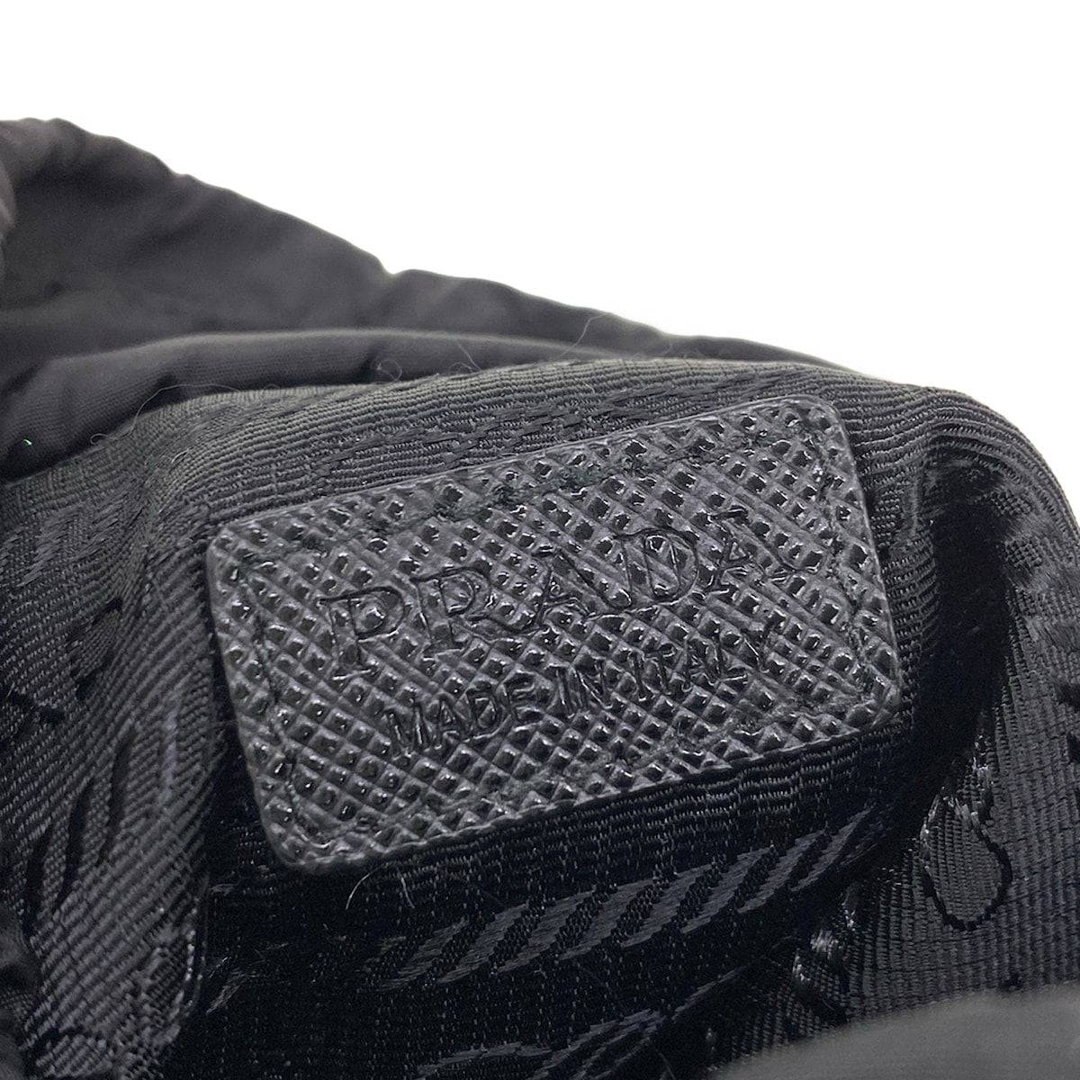 Prada Shoulder Bag Black Smartphone Re-Nylon Strap Removable Leather — view 9