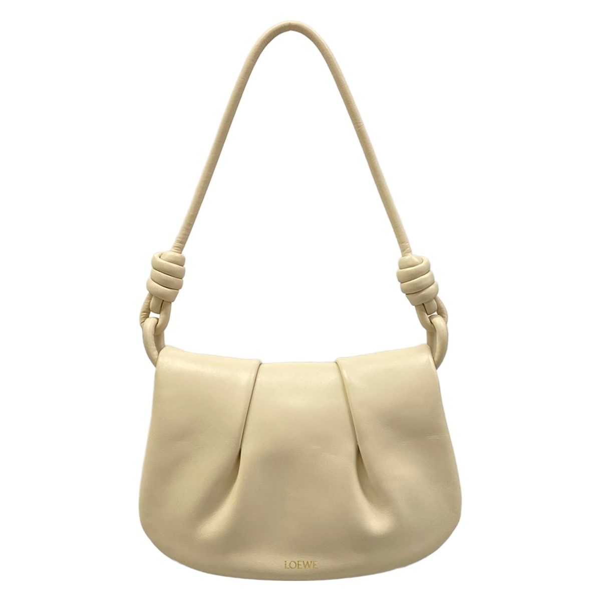 Loewe Shoulder Bag Paseo Satchel Ivory