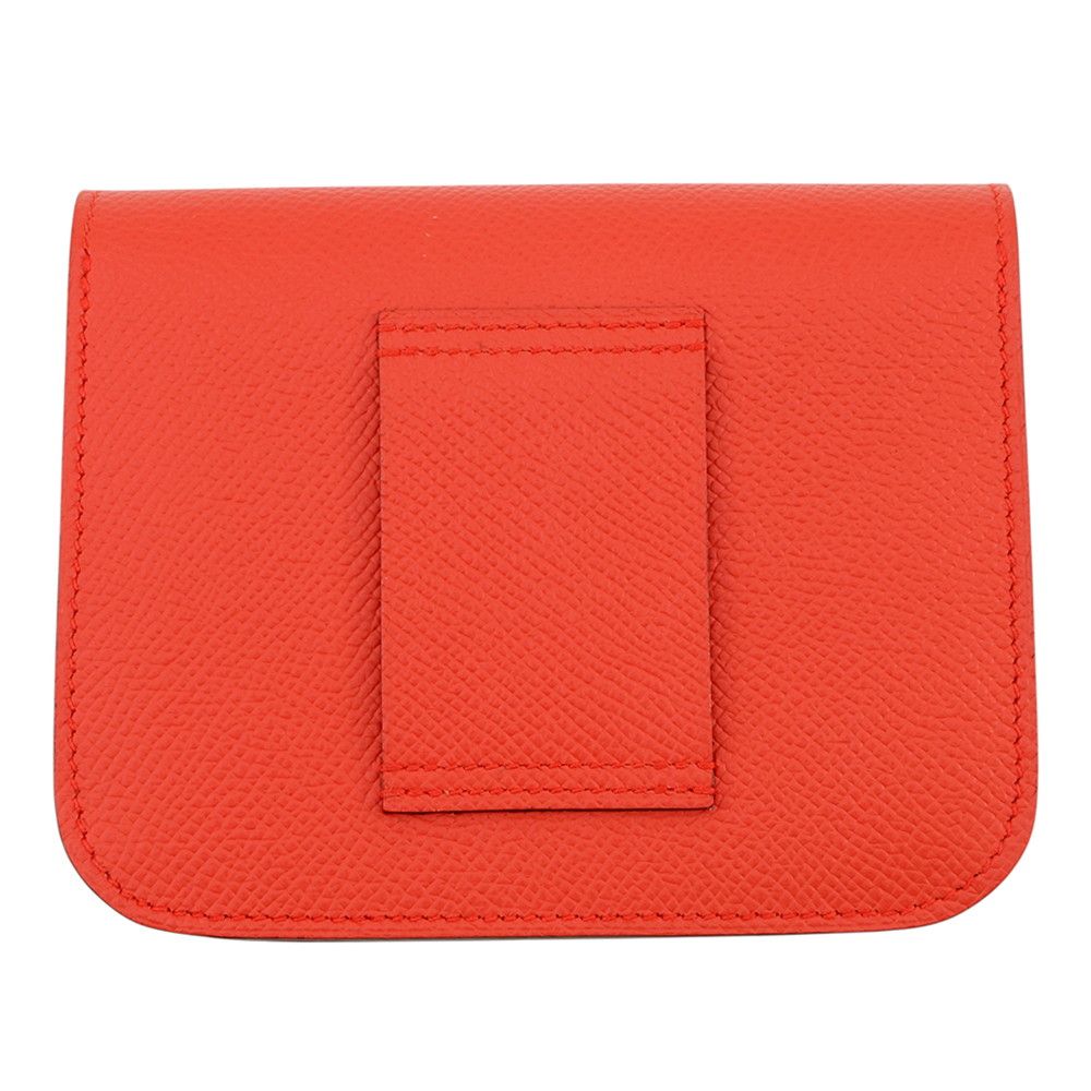 Hermes Wallet Constance Slim Capucines Silver Epsom — view 3