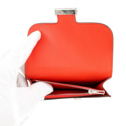 Hermes Wallet Constance Slim Capucines Silver Epsom — view 6