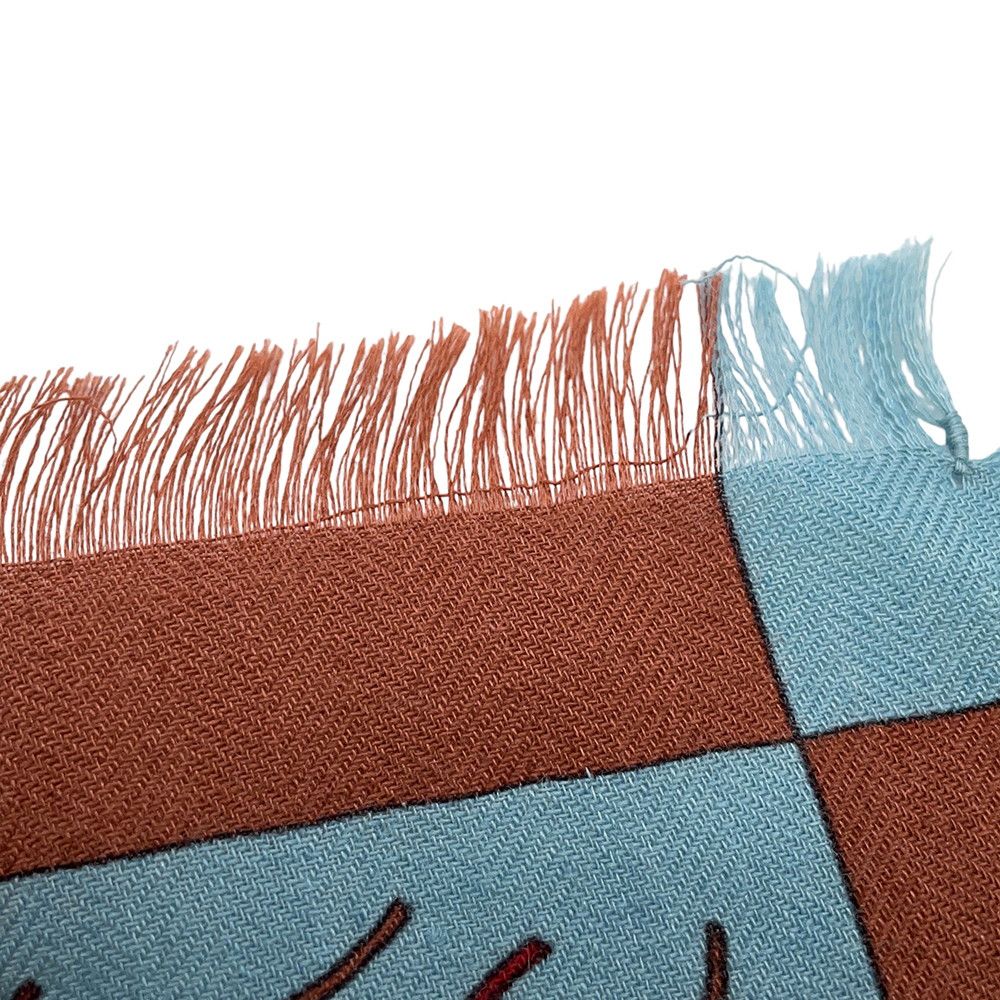 Hermes Scarf Carre 90 Dazzling India Fantaisies Indiennes Cashmere Silk Limited — view 4