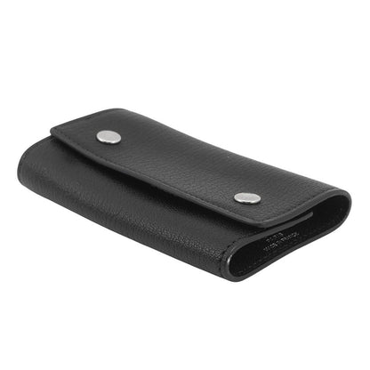 Hermes Quadruple Strand Key Case Etuis Cles 4 Black Silver Vauchamonix — view 2