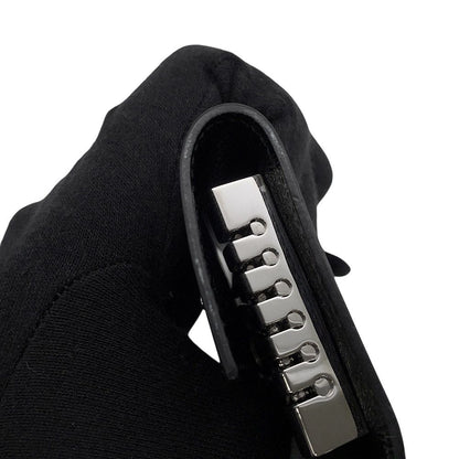 Hermes 6 Key Case Etui Cles 6 Black Silver Vauchamonix Key Holder — view 8