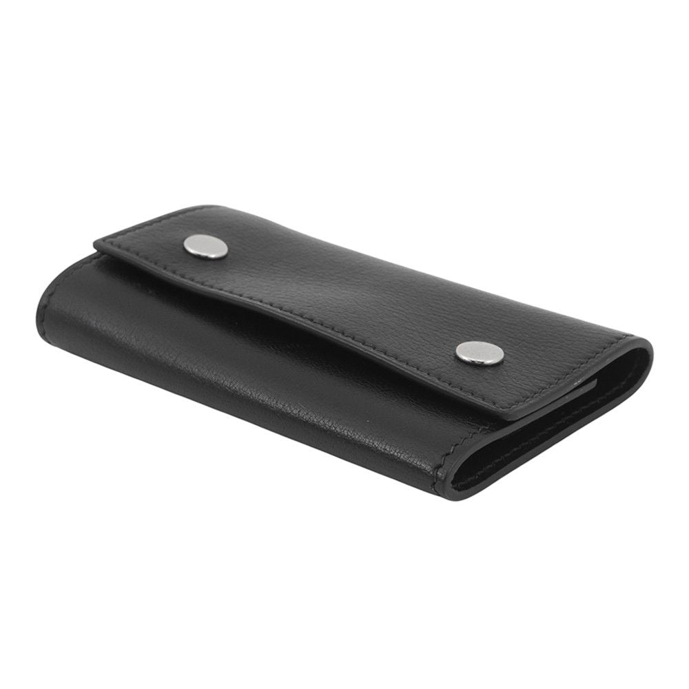 Hermes 6 Key Case Etui Cles 6 Black Silver Vauchamonix Key Holder — view 2