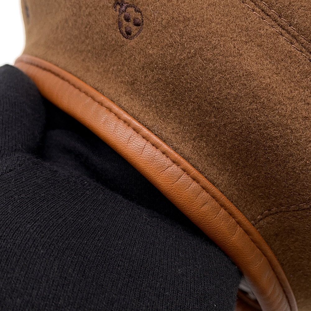 Hermes Beret Saint Honore Charm Embroidery Cashmere 58 — view 6