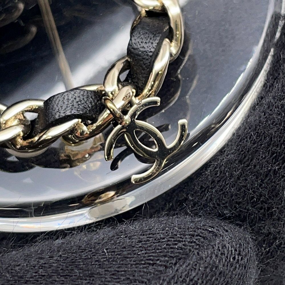 Chanel Brooch Round Clear 18 — view 5