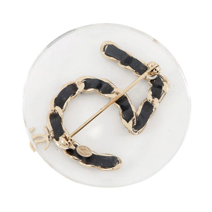 Chanel Brooch Round Clear 18 — view 3