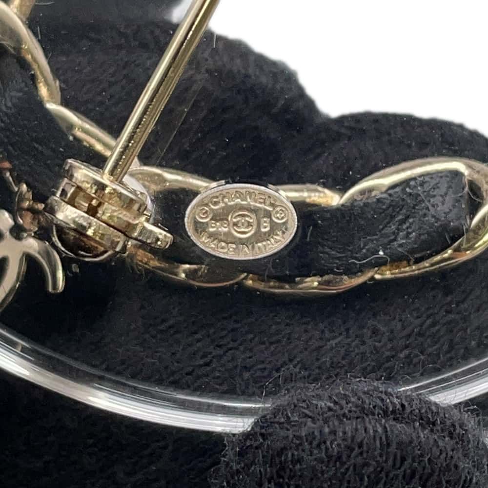 Chanel Brooch Round Clear 18 — view 7