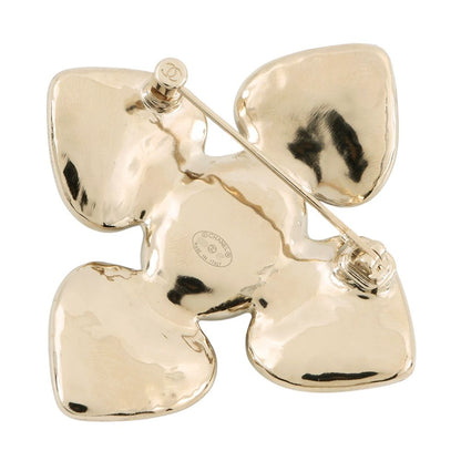 Chanel Brooch CC Logo Heart Faux Pearl 22 — view 3