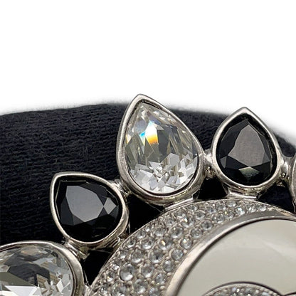 Chanel Brooch CC Logo Sun Rhinestone — view 6