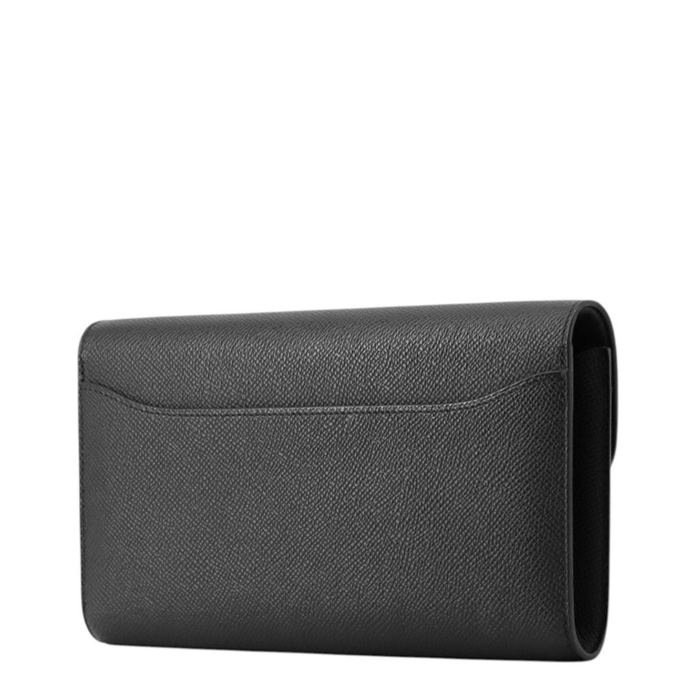 Hermes Wallet Constance Tougo Long Black Gold Epsom — view 2