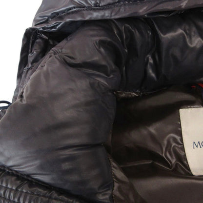 Moncler Maya Down Jacket Hood Animation Tag 2 Navy — view 8