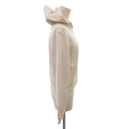 Fendi Hoodie Pullover Lining Zucca Pattern Short Length Long Sleeve XS White — view 3