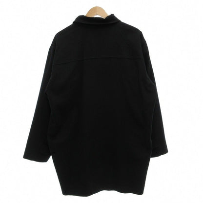 Loro Piana Dunhill Sport Soutien Collar Coat Cashmere Mid Length M Black Round — view 2